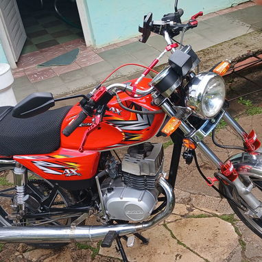 Ax 100 con unidad suzuki original con chapa y circulacion - Img 118503780