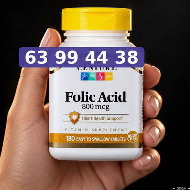 Ácido fólico 800mcg - 2/3