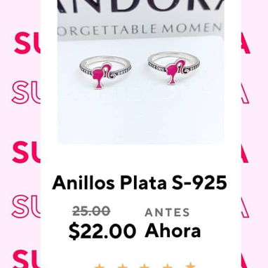 Super ofertas de rebaja de anillos pandoras - Img 121815805