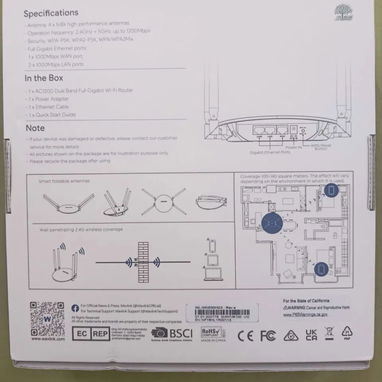 WAVLINK AC1200 Dual Band Full Gigabit Wi-Fi Router - Img 123984519