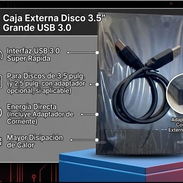 🦅🏛️Caja Externa para discos HDD 3,5" USB 3.0 - 💲35 USD🗡️ - Img 56885553
