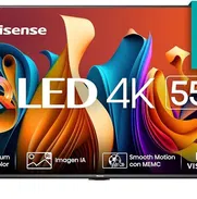 550 USD Televisor plasma   Hisense QLED 55 pulgadas modelo QD6  son del 2024 - Img 49776044