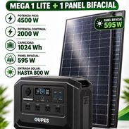Venta de combo Panel Bifacial - Img 58068261