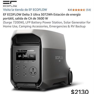 Ecoflows en venta - 7/10