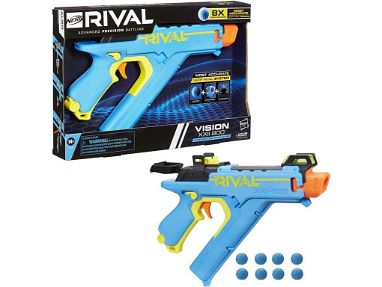 ⭐️JUGUETE Lanza Dardos⭐ NERF Rival Vision XXII-800 Pistola, Precisión Avanzada, Ráfaga, 27m. SELLADO!☎️53356088 - Img 65475980