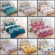 Juego de Edredón de 5 piezas Queen reversible (eh) - Img 56182675