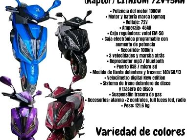Moto electrica Bucatti F3 Raptor lithium 72v/45ah - Img main-image-45659331