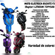 Moto electrica Bucatti F3 Raptor, de lithium 72v/45ah - Img 45736039