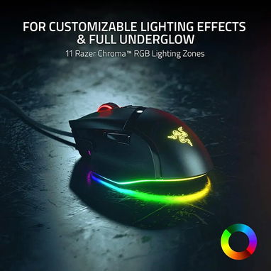 Razer Basilisk V3 | Mouse Gamer Ergonómico | 11 botones programables | - 2/8
