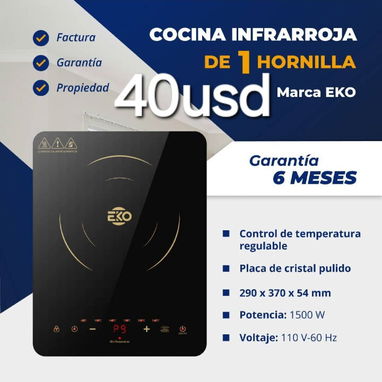 Cocinas d horno e híbridas eléctricas c gas infrarrojos reflectores led colchones matrimonial y personal - Img 117405468