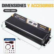 🔋⚡ INVERSOR DE CORRIENTE 3500 WATT ONDA SINUSOIDAL PURA JOYFOX 🔥 - Img 55038719