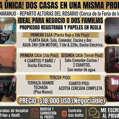 ****Venta de dos casas en una misma propiedad - Img 121681247