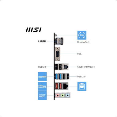 (X)  MSI PRO B650M-P V1 – Placa Base Micro-ATX AM5, DDR5, PCIe 4.0, M.2 Gen4, LAN 2.5G  $191.64 - 5/6