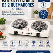 (O) Cocina Eléctrica Premier de 2 Hornillas 30usd - Img 56129455