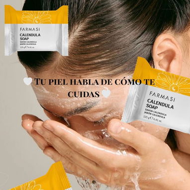 🌼 Jabón de Caléndula Dr. C. Tuna Farmasi | Jabón Natural Cara y Cuerpo | Piel Sensible - Img 121056482