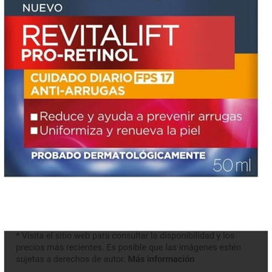 Crema Facial Antimanchas Revitalif Loréal Excelente Resultado 🩵♥️ - 2/4