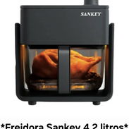 freidora de aire Sankey 4.2 litros con recipiente de cristal. tengo lo que buscas 💯 - Img 56574362
