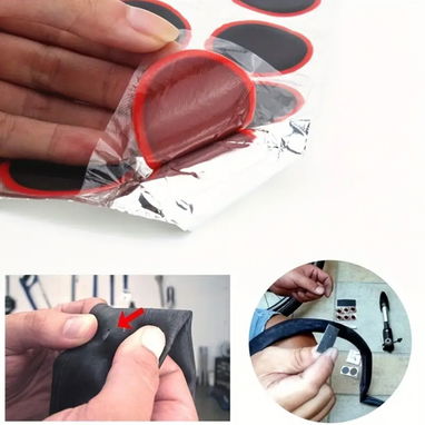Kit para coger ponches sin cámara a su moto o auto. No se quede botao. Cójalo usted mismo! Igual tengo otras opciones!! - 6/10
