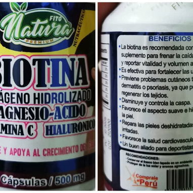 Suplementos naturales de 100 capsulas - Img 122126437