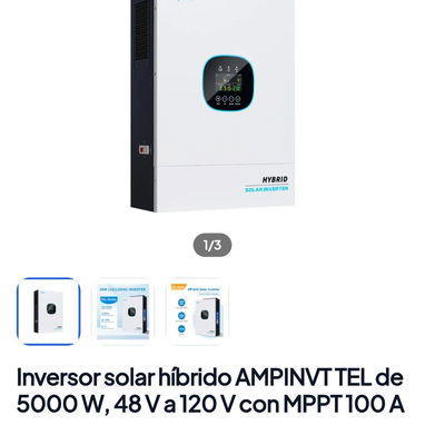 Inversor solar: Sumry, Must, Sako, InfiniSolar y otros - 2/10