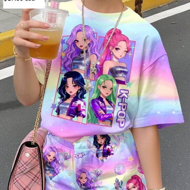 Ropa de niña de las guerreras K-pop - Img 121520383
