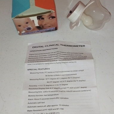 Vendo pomos con sus teteras, teteras, termómetros digitales y set de cepillo, peine y corta uñas para bebés - Img 118042476