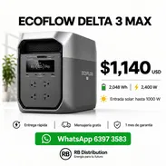 Ecoflow Delta 3 Max 2048Wh - Planta Eléctrica para Apagones - Eco Flow - Img 56825646