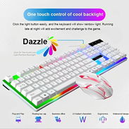 Combo de teclado y mouse RGB - Img 53743266