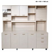Mueble de cocina con gavetas y estantería - Img 56004777