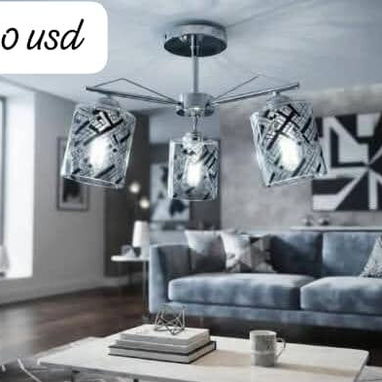 ❤️SE ACERCA EL FIN DE AÑO  REMODELA TU HOGAR CON NUESTRAS VARIADAS OFERTAS😍😍😍 LÁMPARAS  DE TECHO  💙APLIQUES DE PARED - 7/10