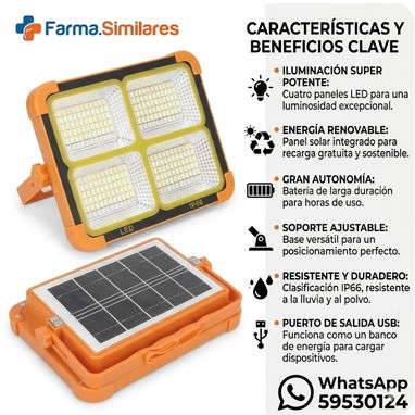 Lamparas panel Solar - Img 118770431