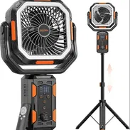 Ventilador recargable de 30000 mAh con trípode - Img 52857228