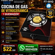 COCINA DE GAS DE VITROCERÁMICA 1 QUEMADOR, FACTURA A SU NOMBRE. VARIEDAD DE ÚTILES DEL HOGAR, ELECTRODOMÉSTICOS, ETC - Img 57128582