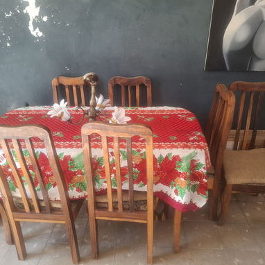 Juego de comedor de uso de 6 sillas - 2/3
