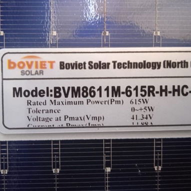🔸Panel solar bifacial Boviet Solar 615w🔸 - 2/2