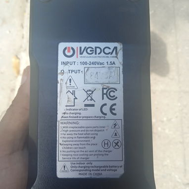 Cargador de moto electrica - 2/2