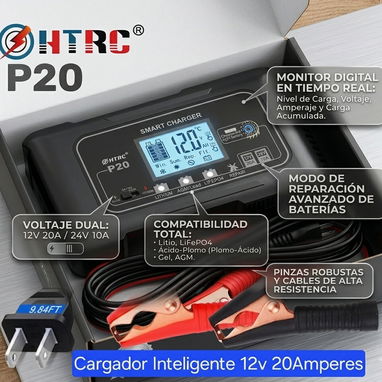Cargador 12V20A - 2/2