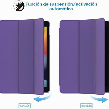 🍑Funda Protectora para iPad 10.2" – Morada🍑  Compatible con iPad 9ª, 8ª y 7ª - 6/6