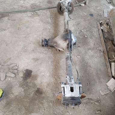 Diferencial de Chevi argentina. enmangue interior, frenos de discos con emergencia por cable - 3/4