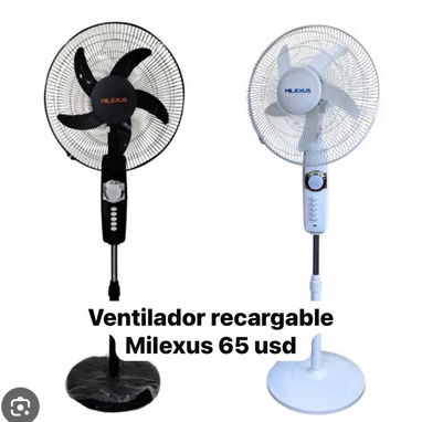 Ventiladores recargables de varios tipos y en oferta - 3/10