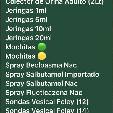 Tengo todos los medicamentos que usted nesecita para su salud - 8/8