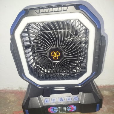 VENTILADOR F 22 CON BATERÍA GIGANTE DE 40,000 mAh 🔋(F22)) - 3/3