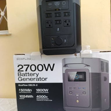 🚨*REBAJA*👈👈 ⚡*ECOFLOW DELTA 2* 💥2700w pico, 1800w continua, 1024wh capacidad 🪫4000 ciclos de carga a más de 80% - Img 120974087
