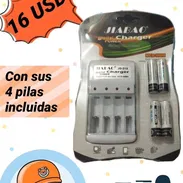 Cargador de Pilas Recargables AA y AAA - Img 55682042