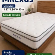Colchones originales MILEXUS y VALDATRONIC (cameros, queen, king y personales) - Img 54332981