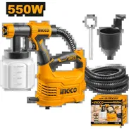 🎨Pistola para Pintar INGCO – 550W – 110V – Ideal para paredes, muebles o rejas – Con correa para el hombro 🎨 - Img 54647910