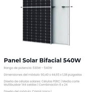 Panel Solar Bifacial 540W ☀️⚡ - Img 57173093