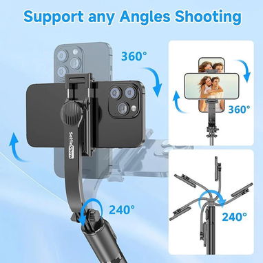 SelfieShow Selfie Stick - 4/8