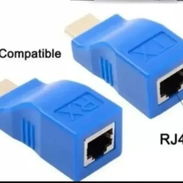 Extensores hdmi Utp 30 mts cat6 Rg45 1080P - Img 56684265