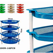 Organizador plastico esquinero de 4 niveles - Img 56871944